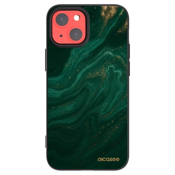 Picasee silikónový čierny obal pre Apple iPhone 13 mini - Green