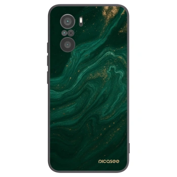 Picasee silikónový čierny obal pre Xiaomi Poco F3 - Green
