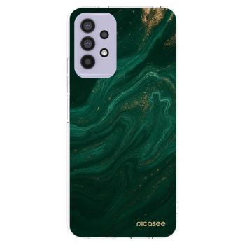 Picasee silikónový prehľadný obal pre Samsung Galaxy A32 4G SM-A325F - Green