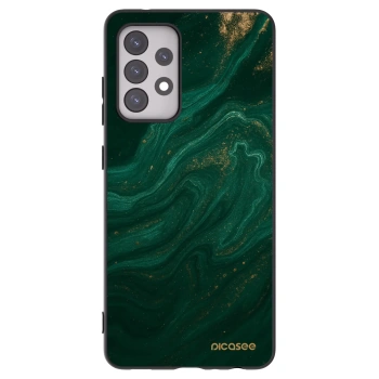 Picasee silikónový čierny obal pre Samsung Galaxy A52s 5G A528B - Green