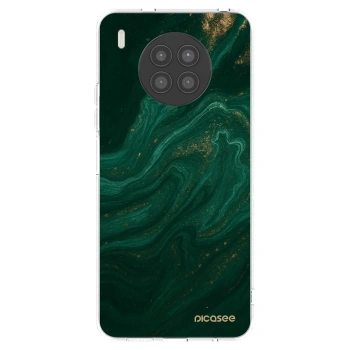 Picasee silikónový prehľadný obal pre Huawei Nova 8i - Green
