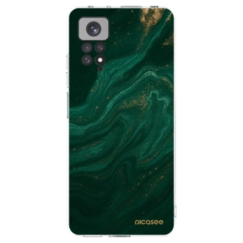 Picasee silikónový prehľadný obal pre Xiaomi Redmi Note 11 - Green