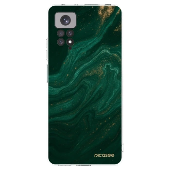 Picasee silikónový prehľadný obal pre Xiaomi Redmi Note 11S 4G - Green
