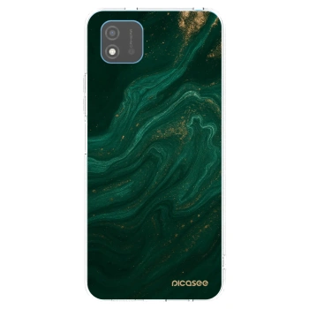 Picasee silikónový prehľadný obal pre Realme C11 (2021) - Green