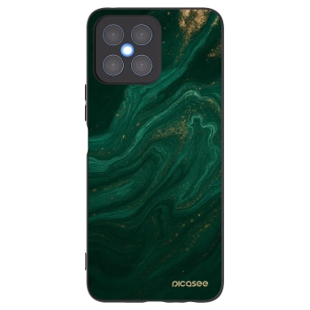 Picasee silikónový čierny obal pre Honor X8 4G - Green