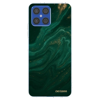 Picasee silikónový prehľadný obal pre Honor X8 4G - Green
