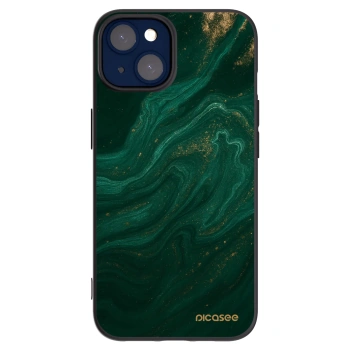 Picasee silikónový čierny obal pre Apple iPhone 14 - Green