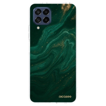 Picasee silikónový prehľadný obal pre Samsung Galaxy M53 5G - Green