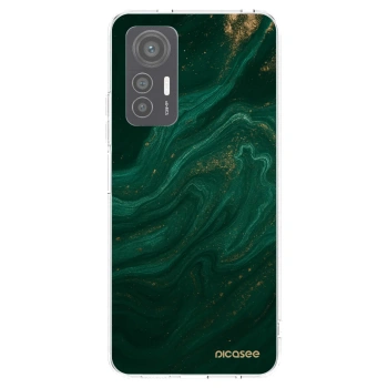 Picasee silikónový prehľadný obal pre Xiaomi 12 Lite - Green