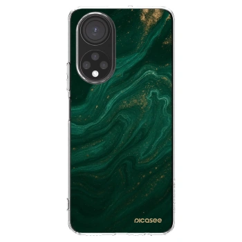 Picasee silikónový prehľadný obal pre Honor X7 - Green