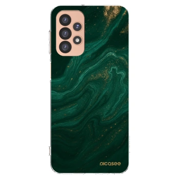 Picasee silikónový prehľadný obal pre Samsung Galaxy A23 A236B 5G - Green