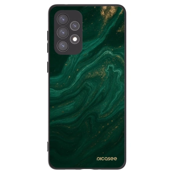 Picasee silikónový čierny obal pre Samsung Galaxy A73 5G - Green