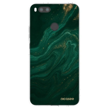 Picasee silikónový prehľadný obal pre Xiaomi Redmi A1 - Green