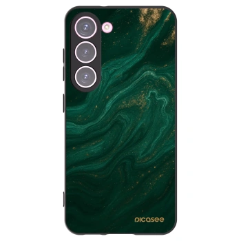 Picasee silikónový čierny obal pre Samsung Galaxy S23 5G - Green