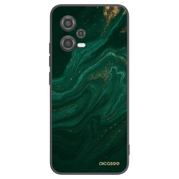 Picasee silikónový čierny obal pre Xiaomi Poco X5 - Green