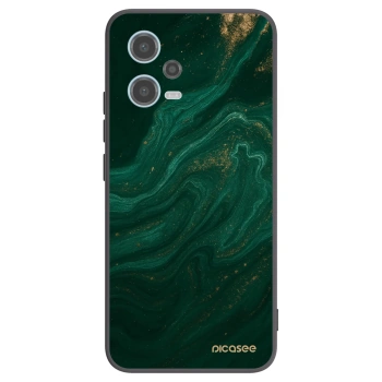 Picasee silikónový čierny obal pre Xiaomi Redmi Note 12 5G - Green