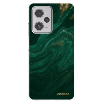 Picasee silikónový prehľadný obal pre Xiaomi Redmi Note 12 Pro+ 5G - Green