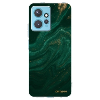 Picasee silikónový prehľadný obal pre Xiaomi Redmi Note 12 4G - Green