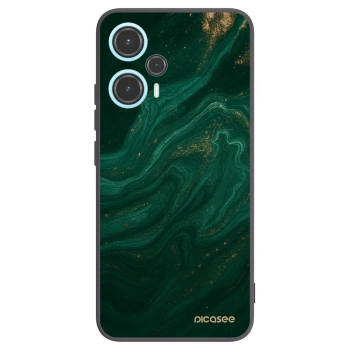 Picasee silikónový čierny obal pre Xiaomi Poco F5 - Green