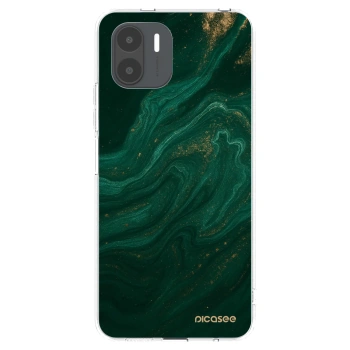 Picasee silikónový prehľadný obal pre Xiaomi Redmi A2 - Green
