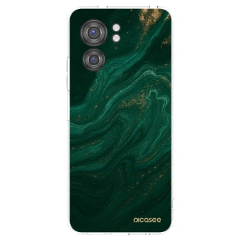 Picasee silikónový prehľadný obal pre Motorola Edge 40 - Green