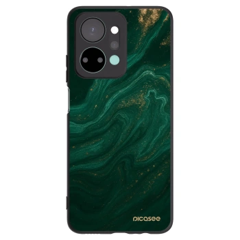 Picasee silikónový čierny obal pre Honor X7a - Green