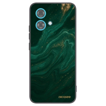 Picasee silikónový čierny obal pre Motorola Edge 40 Neo - Green