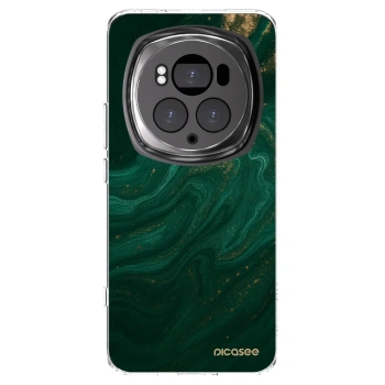 Picasee silikónový prehľadný obal pre Honor Magic6 Pro - Green