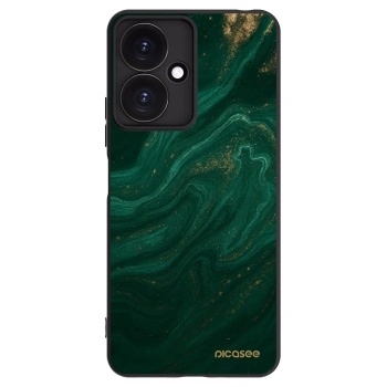 Picasee silikónový čierny obal pre Xiaomi Redmi 13C 5G - Green