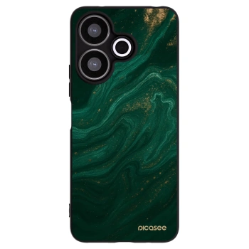 Picasee silikónový čierny obal pre Xiaomi Redmi 13 4G - Green