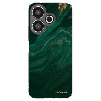 Picasee silikónový prehľadný obal pre Xiaomi Redmi 13 4G - Green
