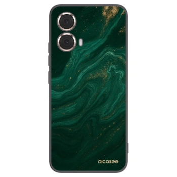 Picasee silikónový čierny obal pre Motorola Moto G85 - Green