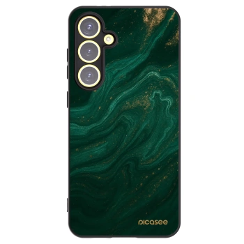 Picasee silikónový čierny obal pre Samsung Galaxy S24 FE S721B - Green