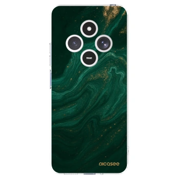 Picasee silikónový prehľadný obal pre Xiaomi Redmi 14C - Green