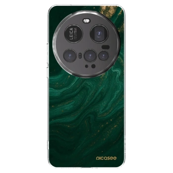 Picasee silikónový prehľadný obal pre Xiaomi 15 Ultra - Green