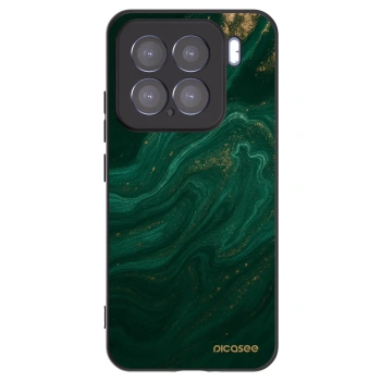 Picasee silikónový čierny obal pre Xiaomi 15 - Green