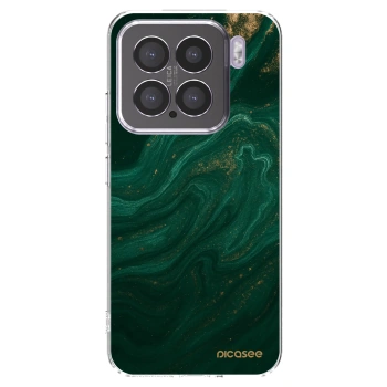 Picasee silikónový prehľadný obal pre Xiaomi 15 - Green