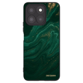 Picasee silikónový čierny obal pre Honor X8c - Green