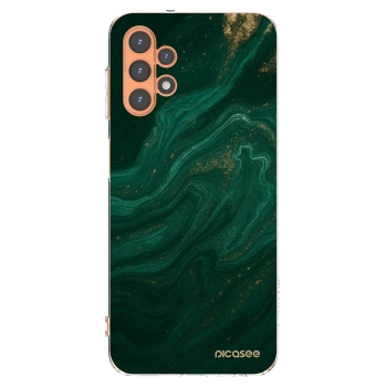 Picasee silikónový prehľadný obal pre Samsung Galaxy A13 5G - Green
