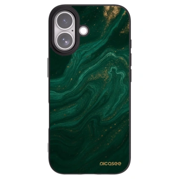 Picasee silikónový čierny obal pre Apple iPhone 17 - Green