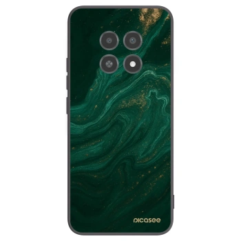 Picasee silikónový čierny obal pre Realme 12X - Green