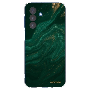 Picasee silikónový prehľadný obal pre Samsung Galaxy A17 5G - Green