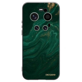 Picasee silikónový čierny obal pre Xiaomi 17 Ultra - Green