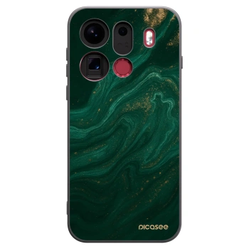 Picasee silikónový čierny obal pre OPPO Find X9 Pro - Green