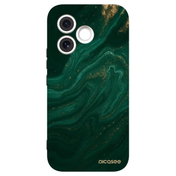 Picasee silikónový čierny obal pre Honor 600 Lite - Green