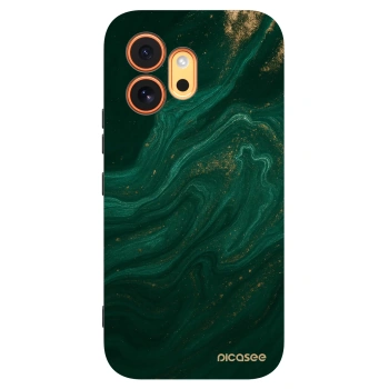 Picasee silikónový čierny obal pre Honor 600 - Green