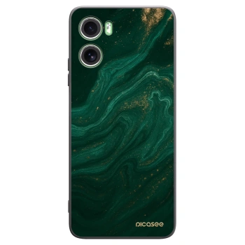 Picasee silikónový čierny obal pre Motorola Moto G06 - Green