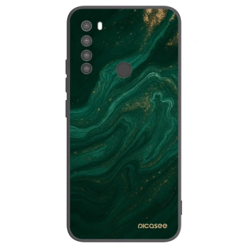 Picasee silikónový čierny obal pre Xiaomi Redmi Note 8 - Green
