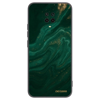 Picasee silikónový čierny obal pre Xiaomi Redmi Note 9S - Green