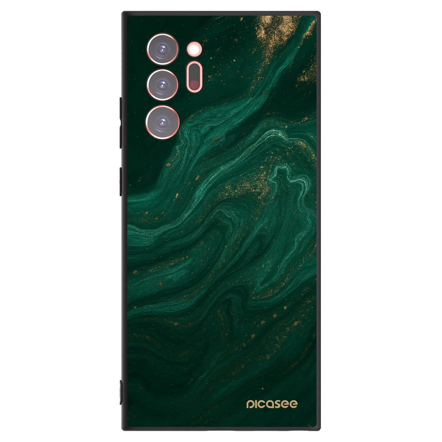 Picasee silikónový čierny obal pre Samsung Galaxy Note 20 Ultra - Green